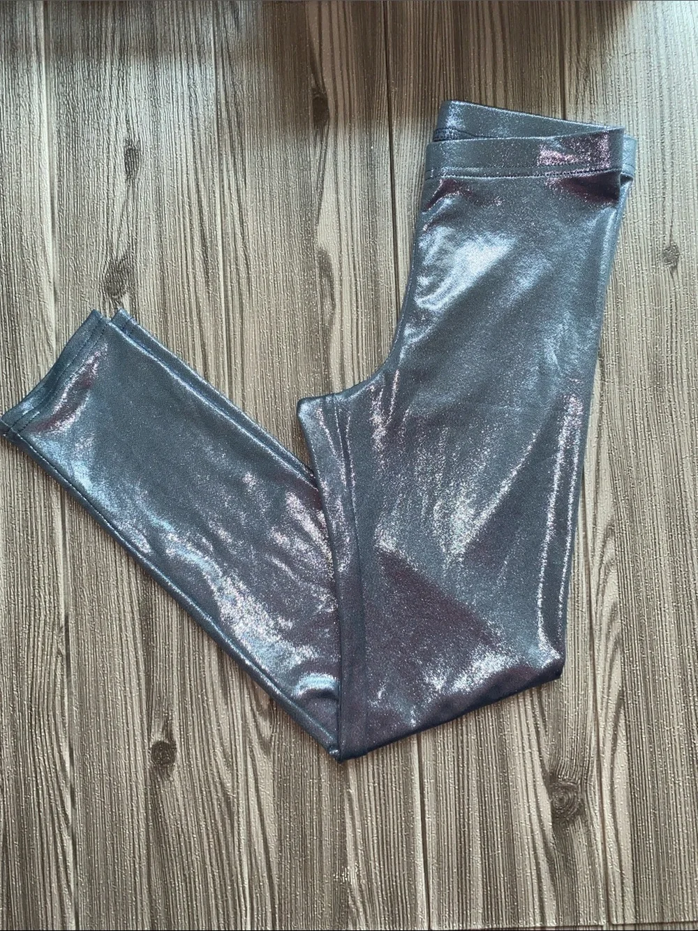 Old Navy Metallic Girls' Leggings Size M (8)
